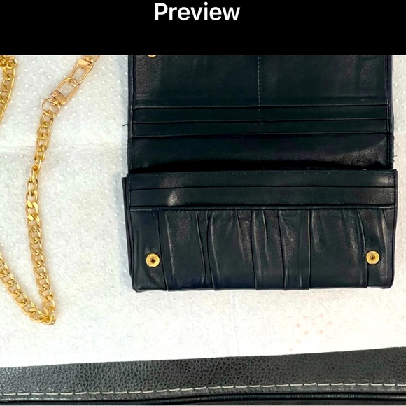 PRADA VINTAGE WALLET (make it wallet on a chain) - Picture 4 of 9